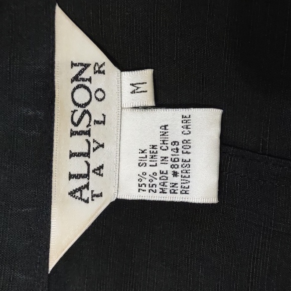 Allison Taylor Silk/Linen Jacket - Picture 7 of 7